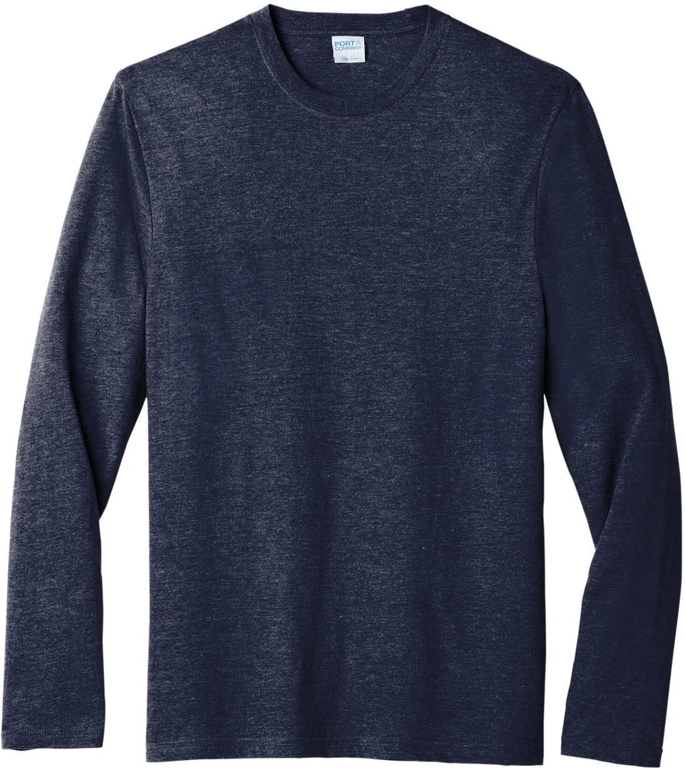Port & Co Tri-Blend Long Sleeve Tee