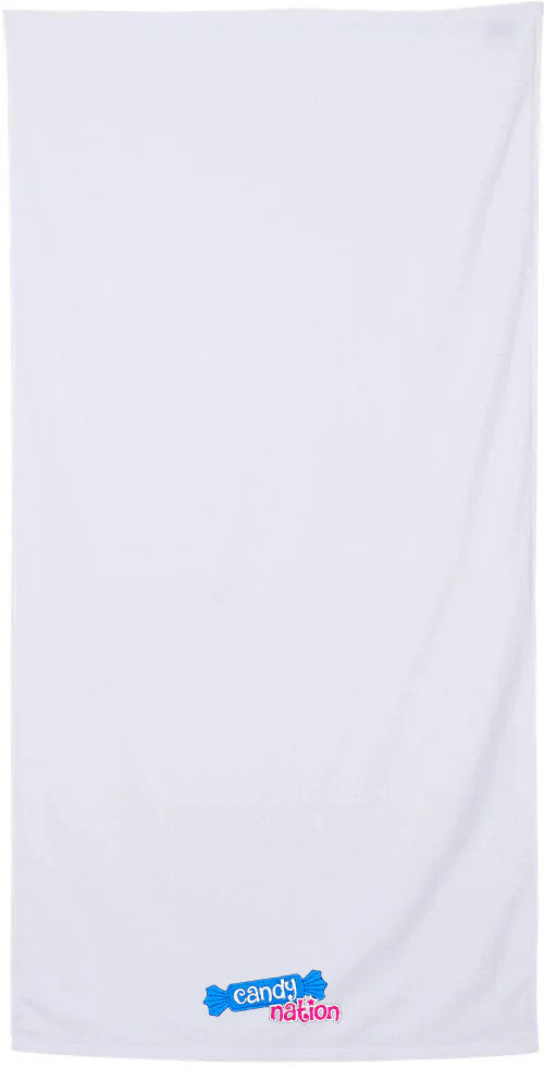 Q-Tees Velour Beach Towel