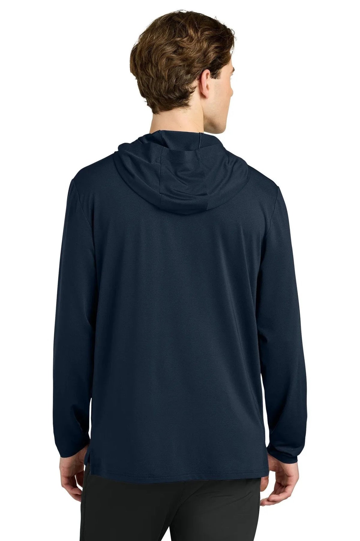 Richardson Clutch Long Sleeve Hoodie with custom logo embroidery