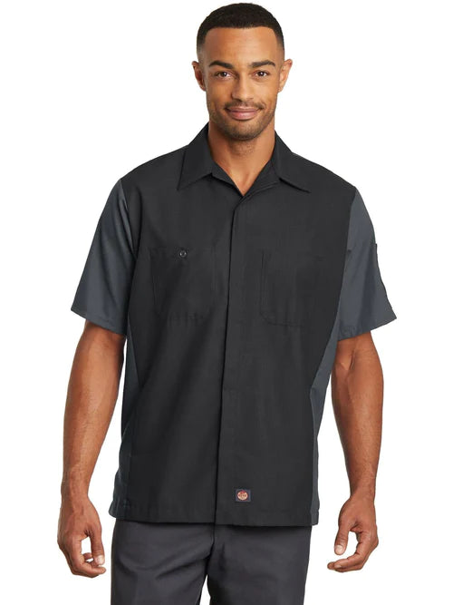 Red Kap Short Sleeve Ripstop Crew Shirt