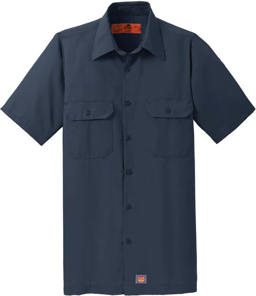 Red Kap Short Sleeve Solid Ripstop Shirt