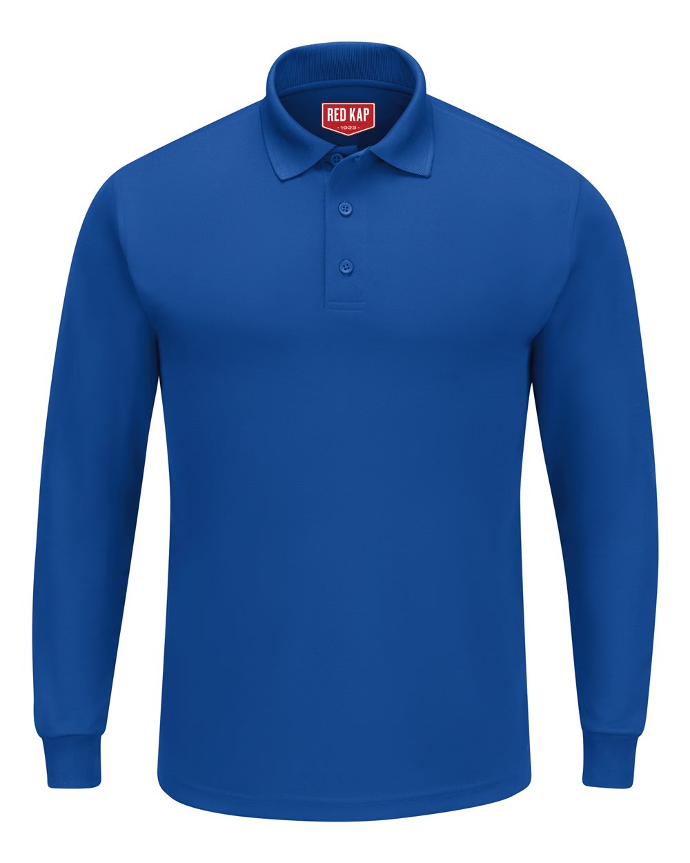 Red Kap Long Sleeve Performance Knit Polo