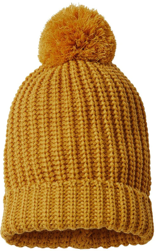 Richardson Chunky Cable with Cuff & Pom Beanie