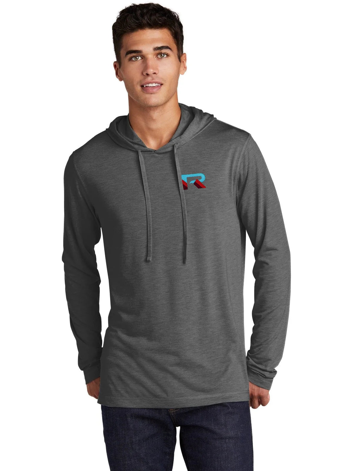 Sport-Tek PosiCharge Tri-Blend Wicking Long Sleeve Hoodie