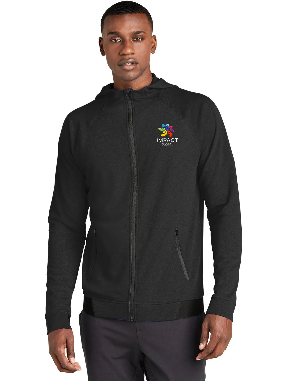 Sport-Tek PosiCharge Strive Hooded Full-Zip