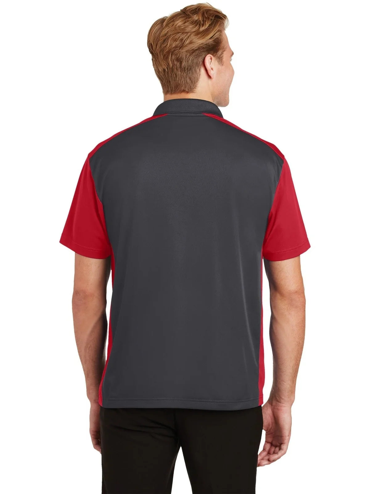 Sport-Tek Colorblock Micropique Sport-Wick Polo