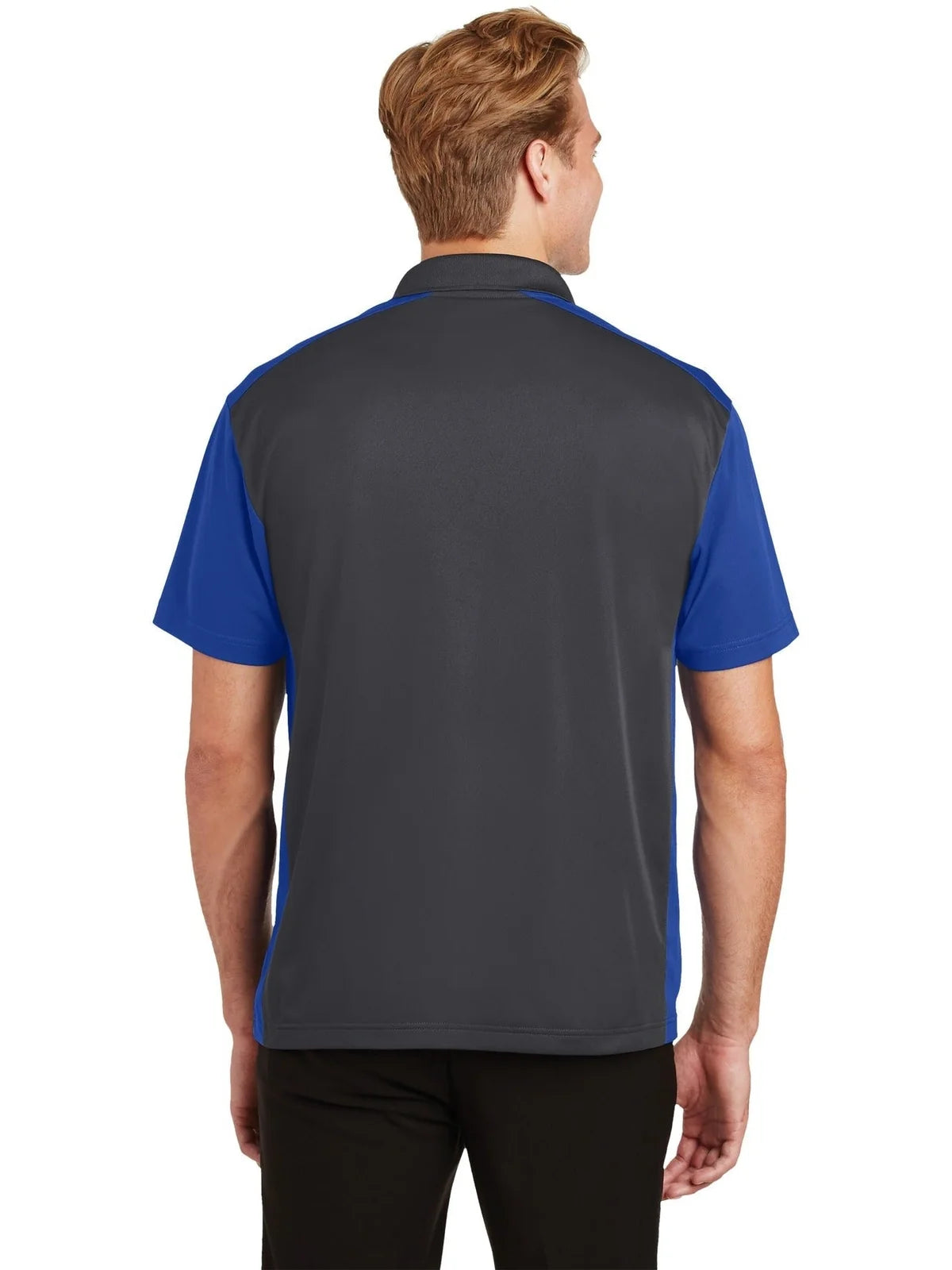 Sport-Tek Colorblock Micropique Sport-Wick Polo