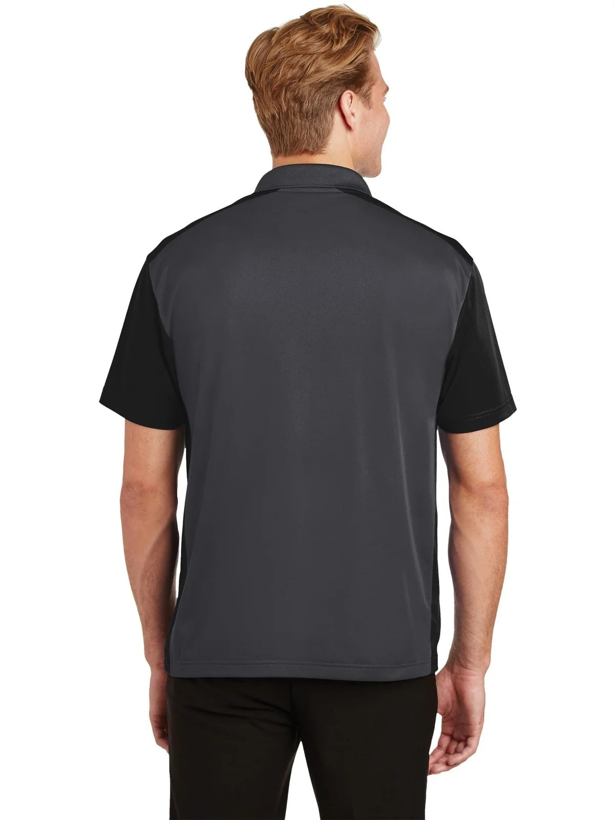 Sport-Tek Colorblock Micropique Sport-Wick Polo