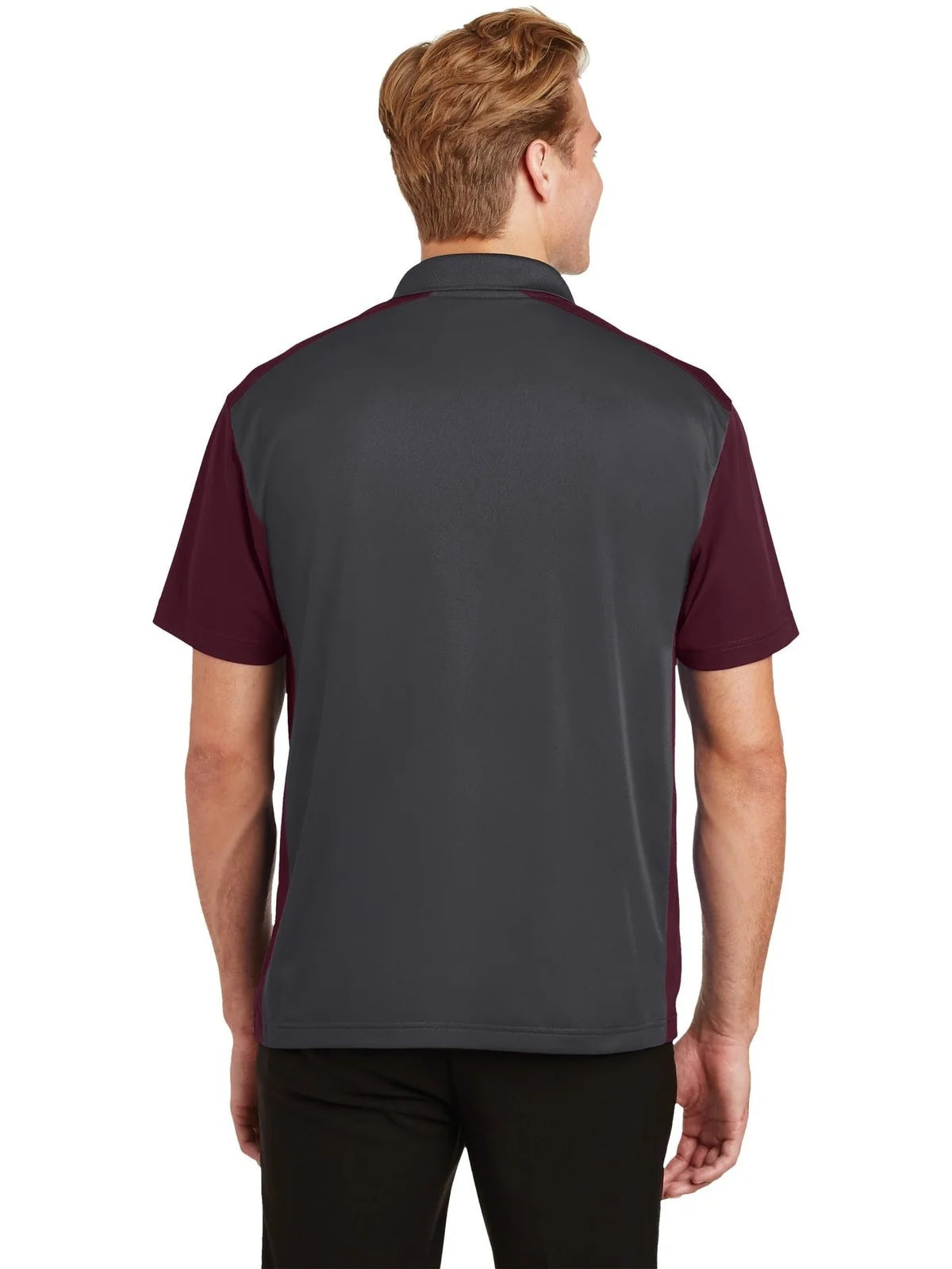 Sport-Tek Colorblock Micropique Sport-Wick Polo