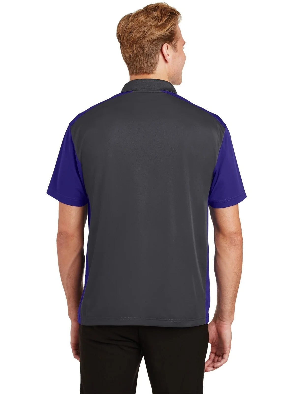 Sport-Tek Colorblock Micropique Sport-Wick Polo