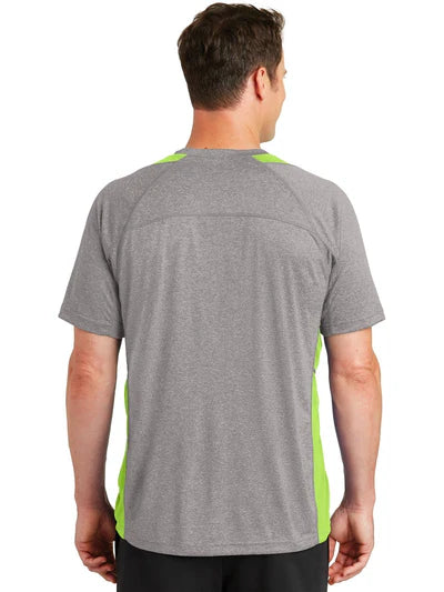 Sport-Tek Heather Colorblock Tee