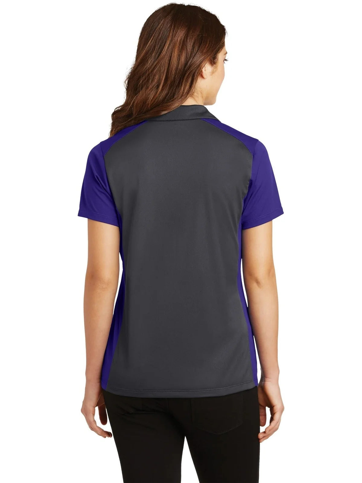 Sport-Tek Women's Colorblock Micropique Sport-Wick Polo