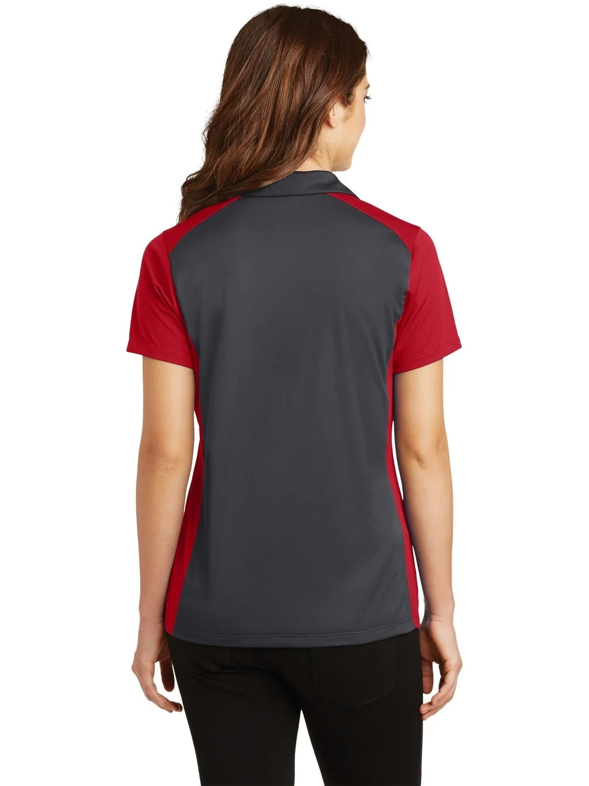 Sport-Tek Women's Colorblock Micropique Sport-Wick Polo