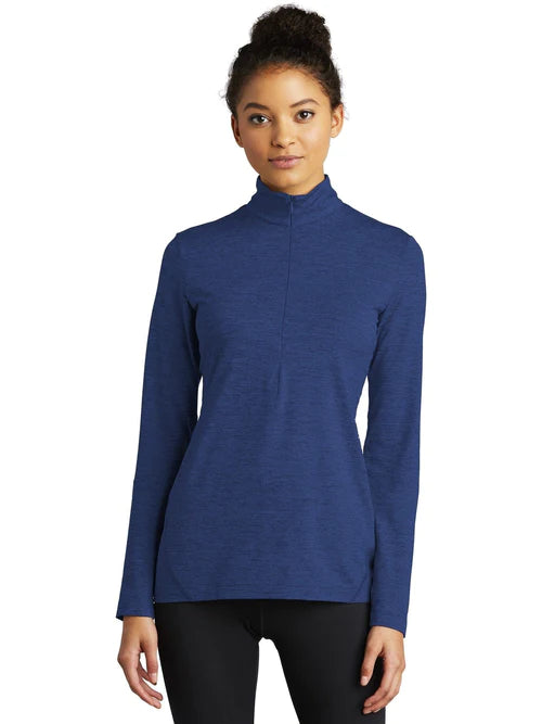 Sport-Tek Ladies Exchange 1.5 Long Sleeve 1/2-Zip