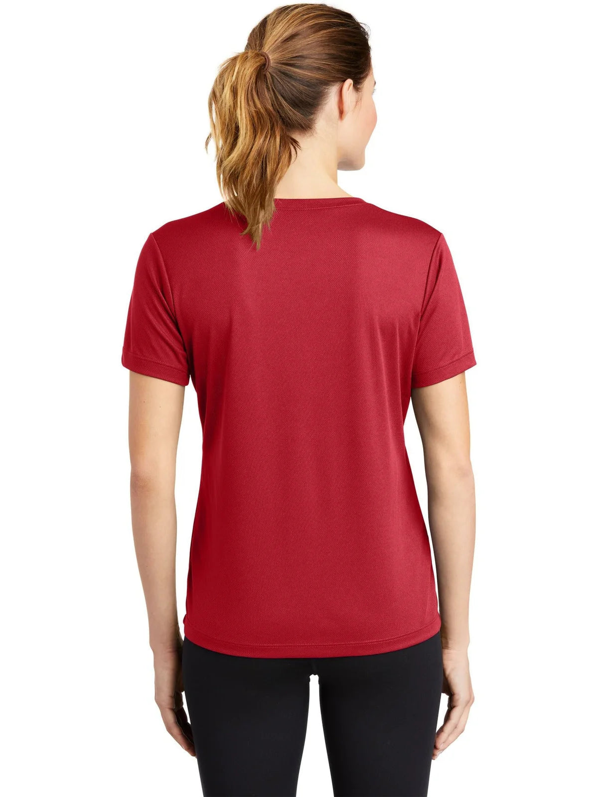Sport-Tek Women's PosiCharge RacerMesh V-Neck Tee