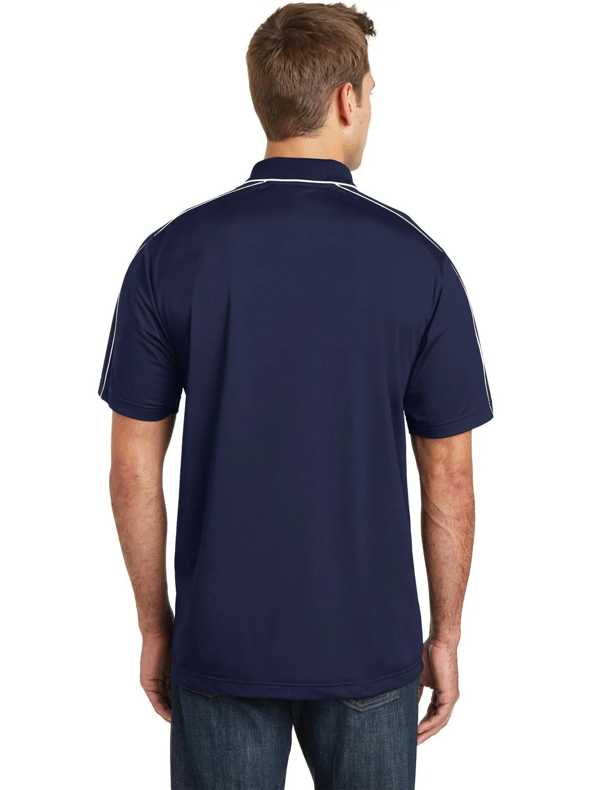 Sport-Tek Micropique Sport-Wick Piped Polo