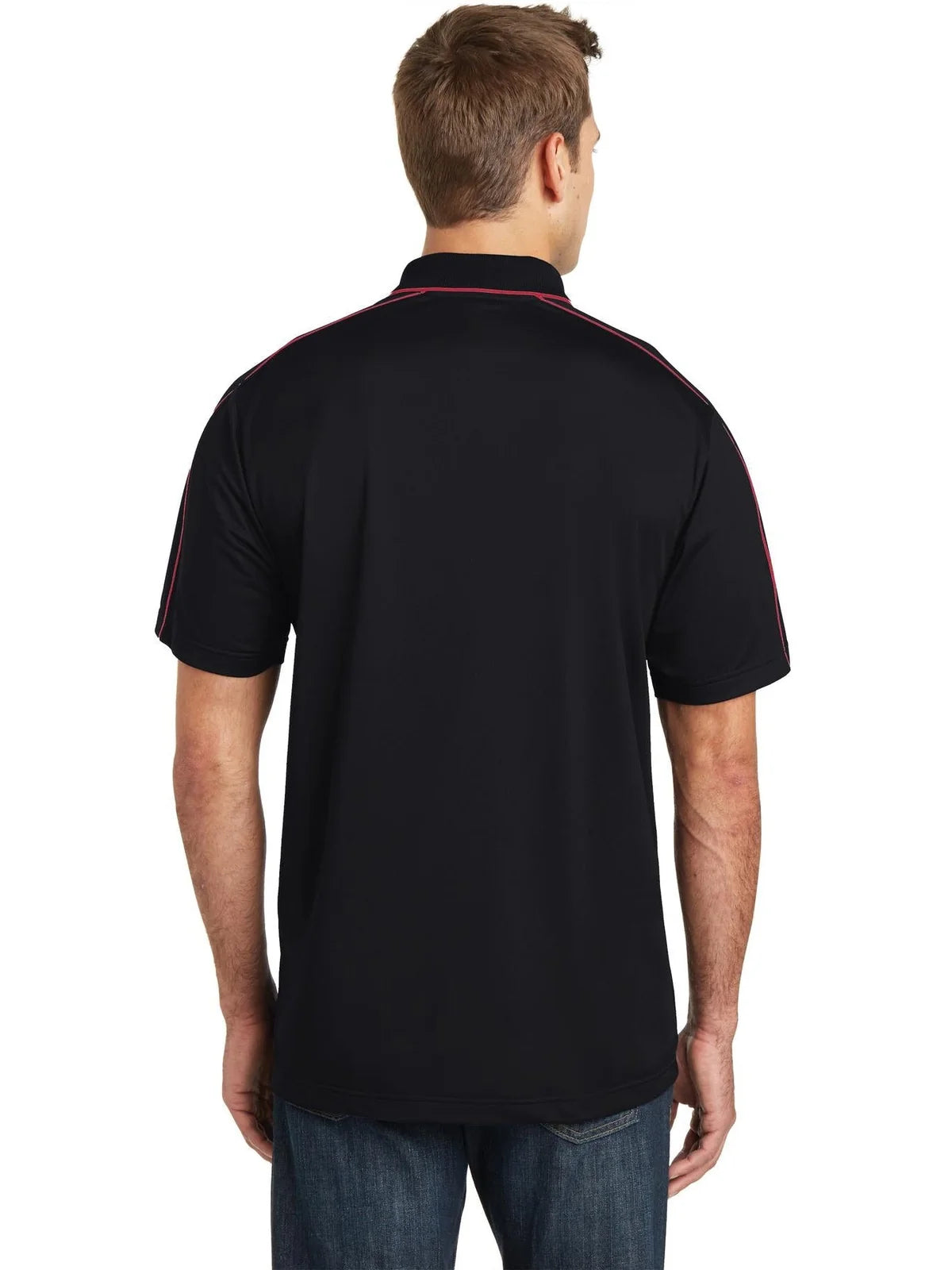 Sport-Tek Micropique Sport-Wick Piped Polo