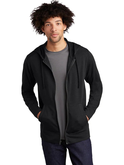 Sport-Tek PosiCharge  Tri-Blend Wicking Fleece Full-Zip Hooded Jacket