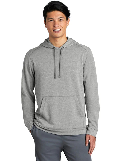 Sport-Tek PosiCharge Tri-Blend Wicking Fleece Hooded Pullover