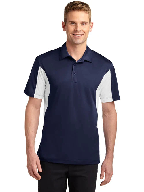 Sport-Tek Tall Side Blocked Micropique Sport-Wick Polo