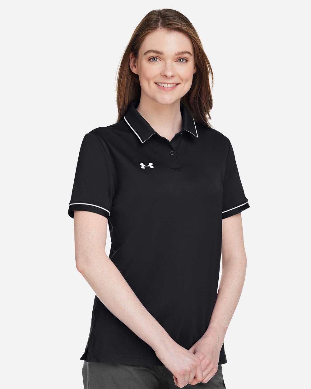 Under Armour Women's Tipped Teams Performance Polo