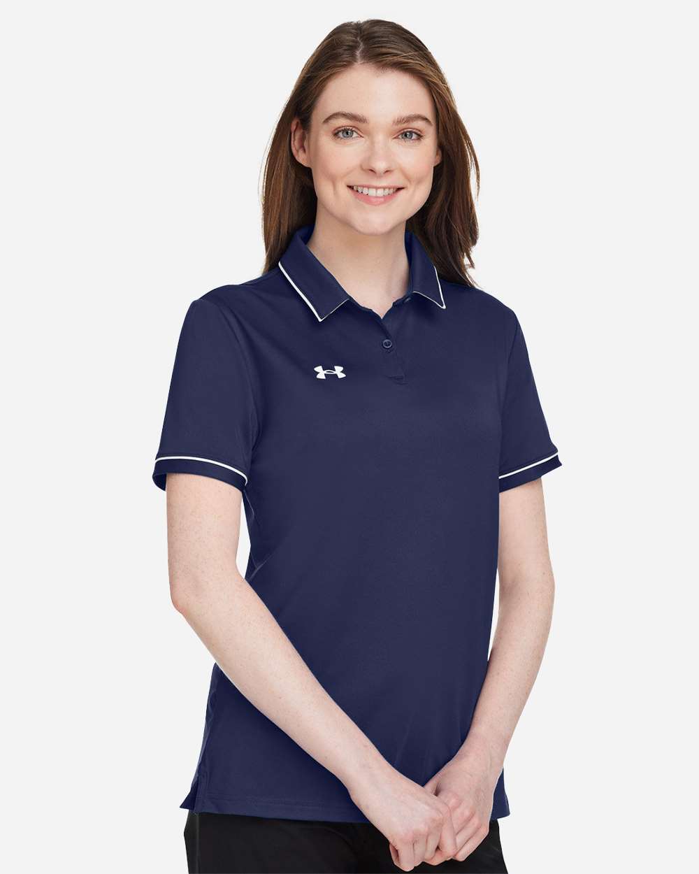 Under Armour Women's Tipped Teams Performance Polo