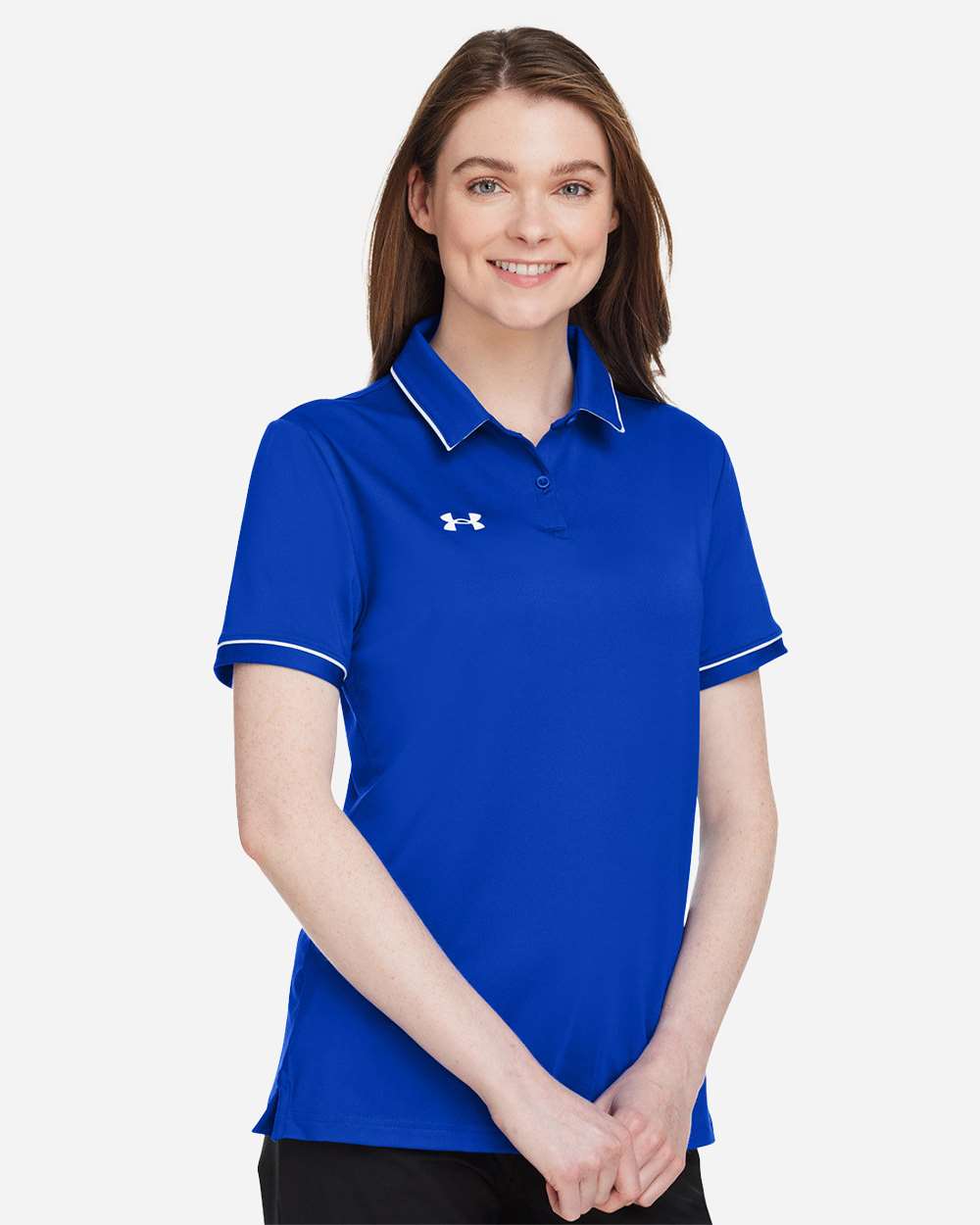 Under Armour Women's Tipped Teams Performance Polo