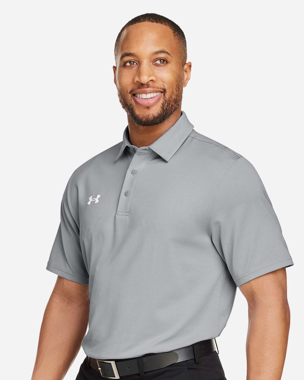 Under Armour Destin Drive "UA Playoff Team Stripe" Performance Polo