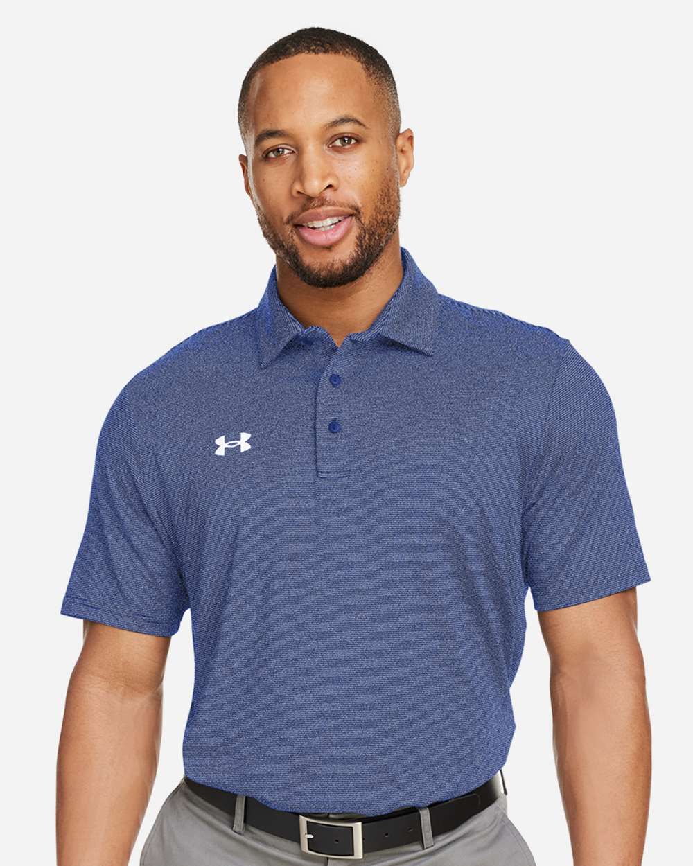 Under Armour Destin Drive "UA Playoff Team Stripe" Performance Polo