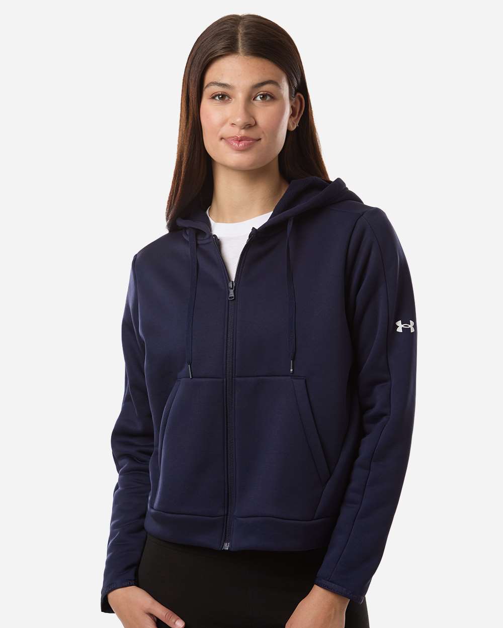 Under Armour Women's Fleece Pro Hooded Full-Zip