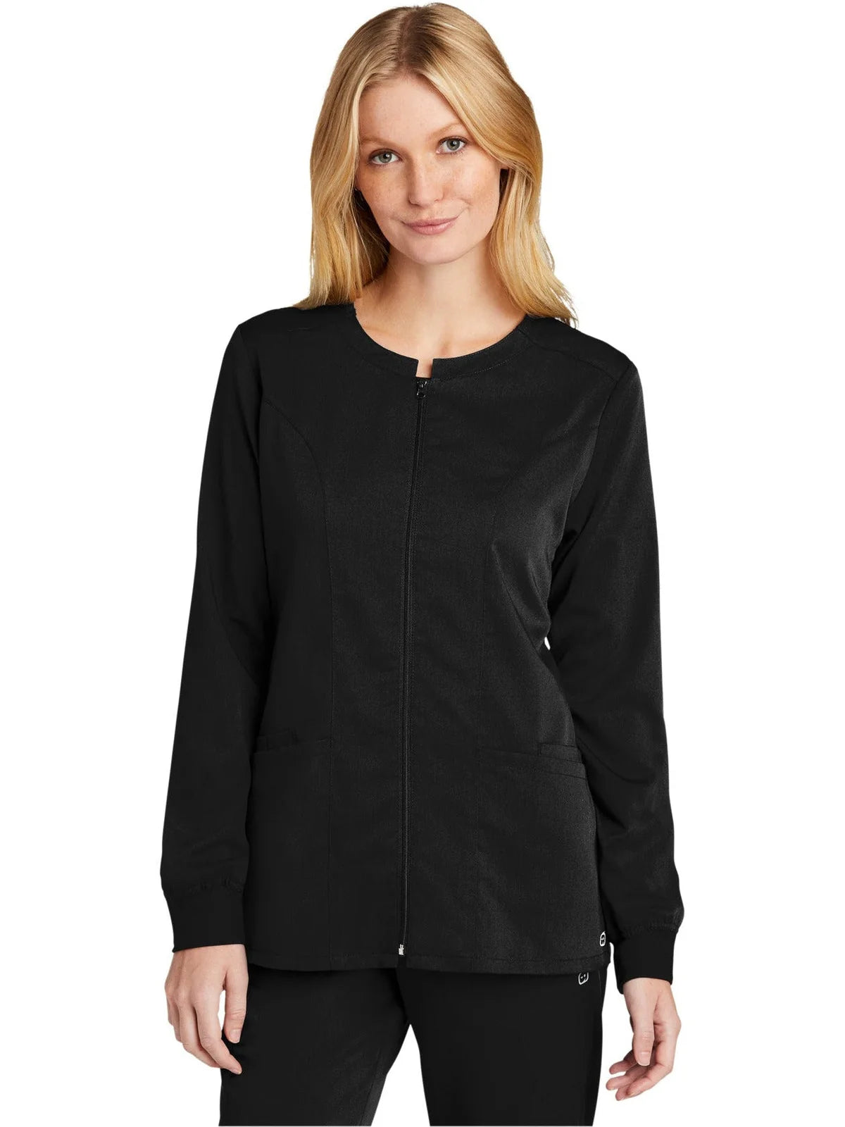 WonderWink Women’s Premiere Flex Full-Zip Scrub Jacket