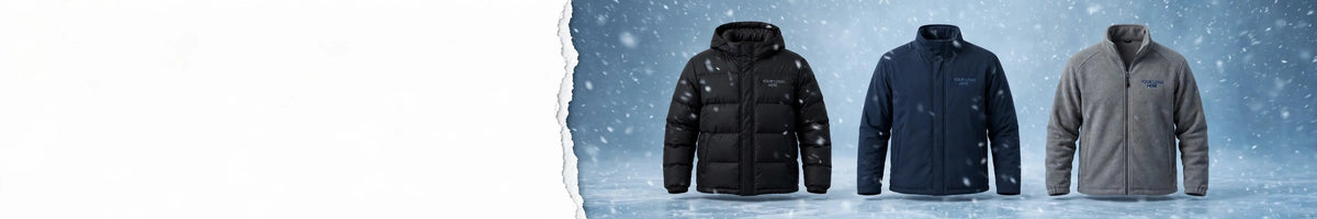 Custom Holiday Jackets with Logo