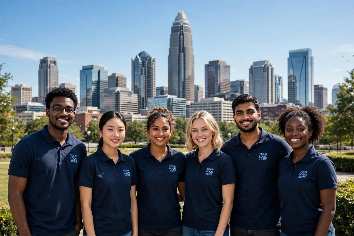 Custom Embroidered Apparel in Charlotte, NC