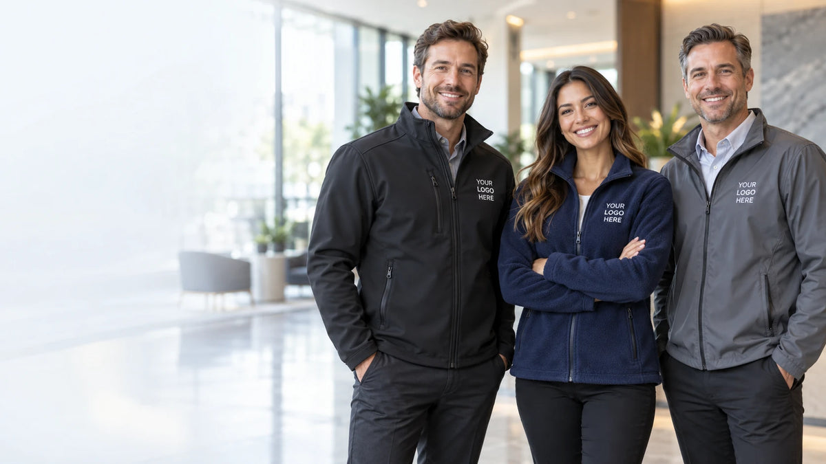 Custom Embroidered Jackets for Employees