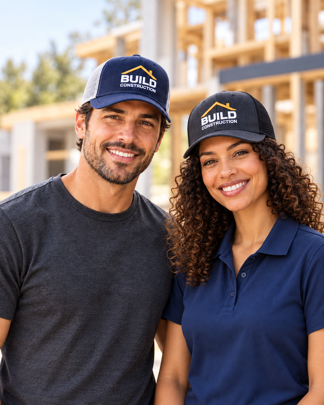 Custom embroidered hats for businesses