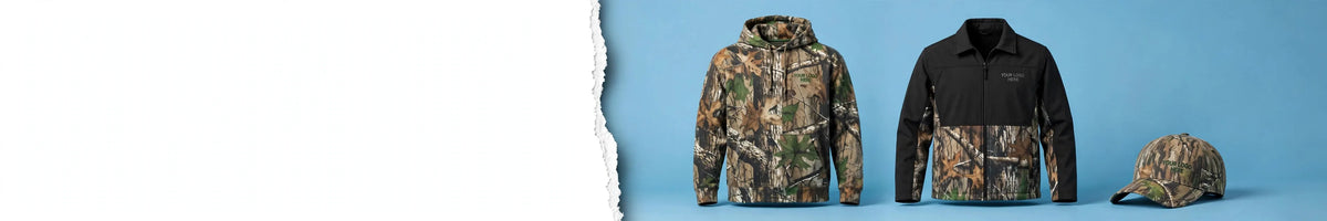 Embroidered Camo Apparel