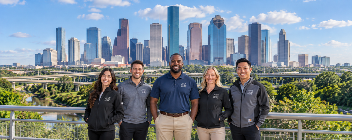 Custom Corporate Apparel & Embroidery in Houston