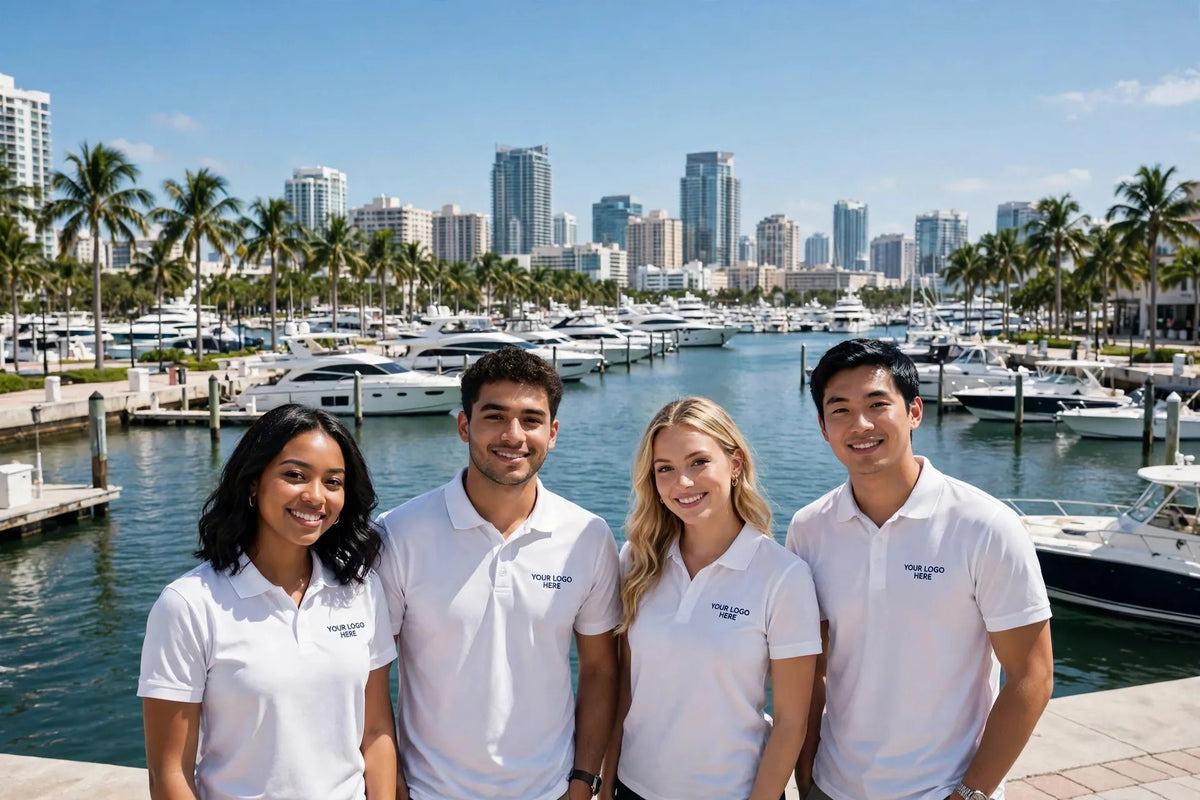 Custom Embroidered Apparel in Fort Lauderdale, FL