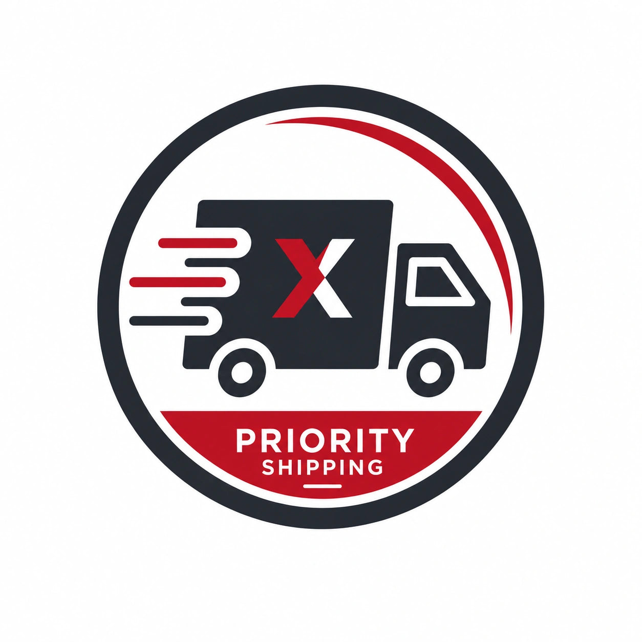 Priority Production Upgrade with custom logo embroidery