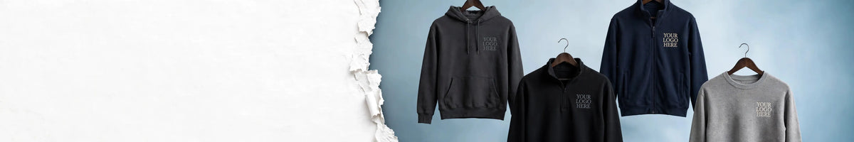Custom Embroidered Sweatshirts & Hoodies