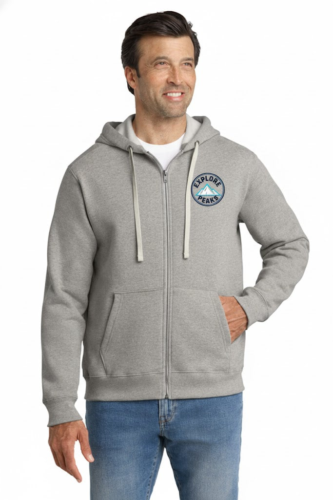 Volunteer Knitwear Chore Fleece Full-Zip Hoodie