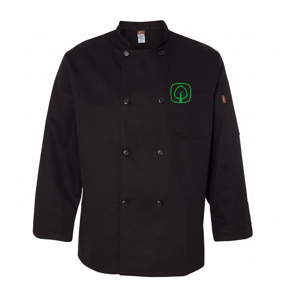 Black Traditional Chef Coat