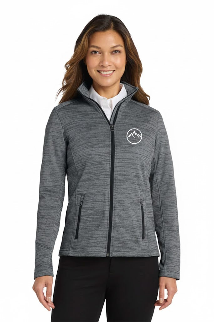 Port Authority Women's Digi Stripe Fleece Jacket