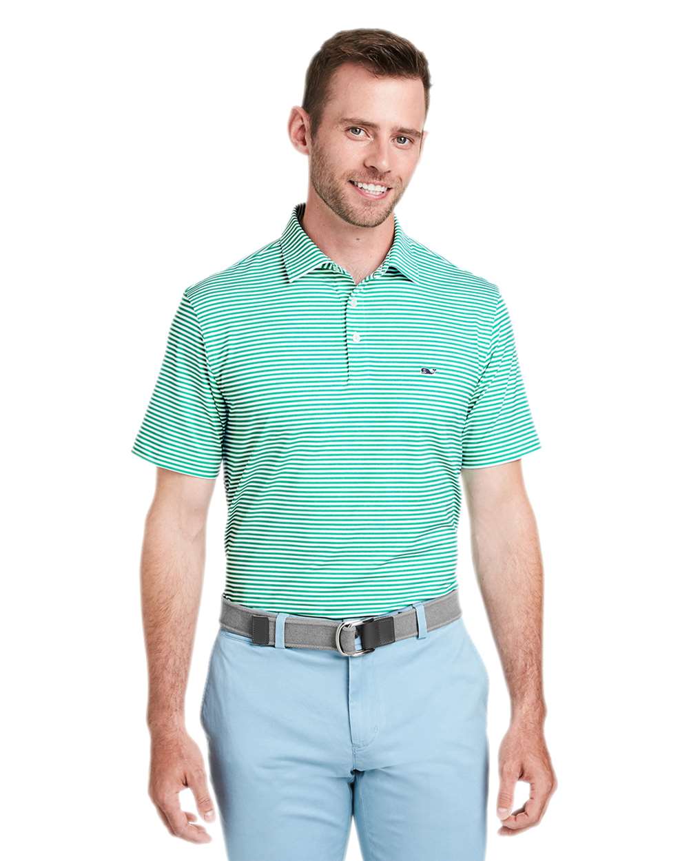 Vineyard Vines Heathered Winstead Sankaty Polo