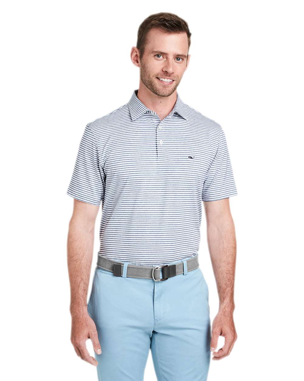 Vineyard Vines Heathered Winstead Sankaty Polo